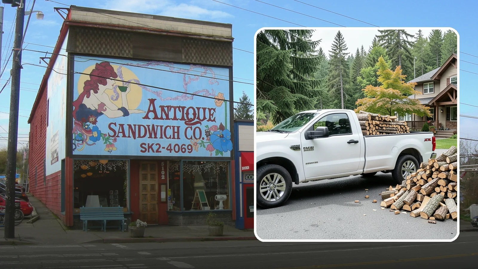 Firewood Gift Delivery in Ruston, Pierce County, WA - Our firewood gift delivery sends a ready-to-burn supply straight to your recipient's door on the date you choose.