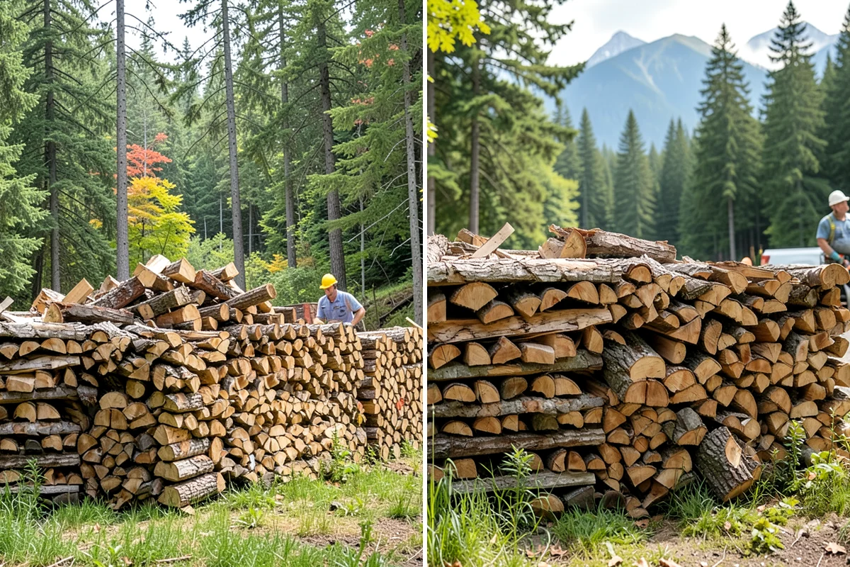 Firewood Gift Delivery in SeaTac, WA - Provide the recipient's address and your gift quantity