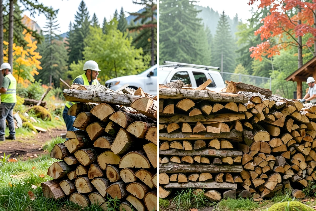 Firewood Gift Delivery in Sedro-Woolley, Skagit County, WA - Provide the recipient's address and your gift quantity