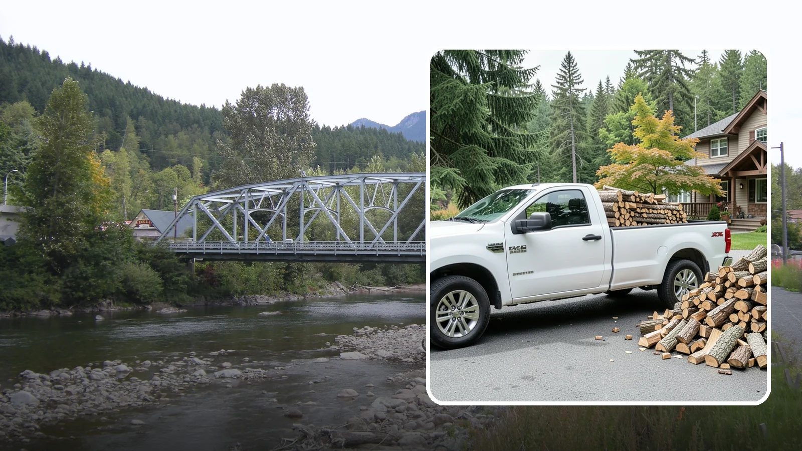 Firewood Gift Delivery in Skykomish, King County, WA - Our firewood gift delivery sends a ready-to-burn supply straight to your recipient's door on the date you choose.