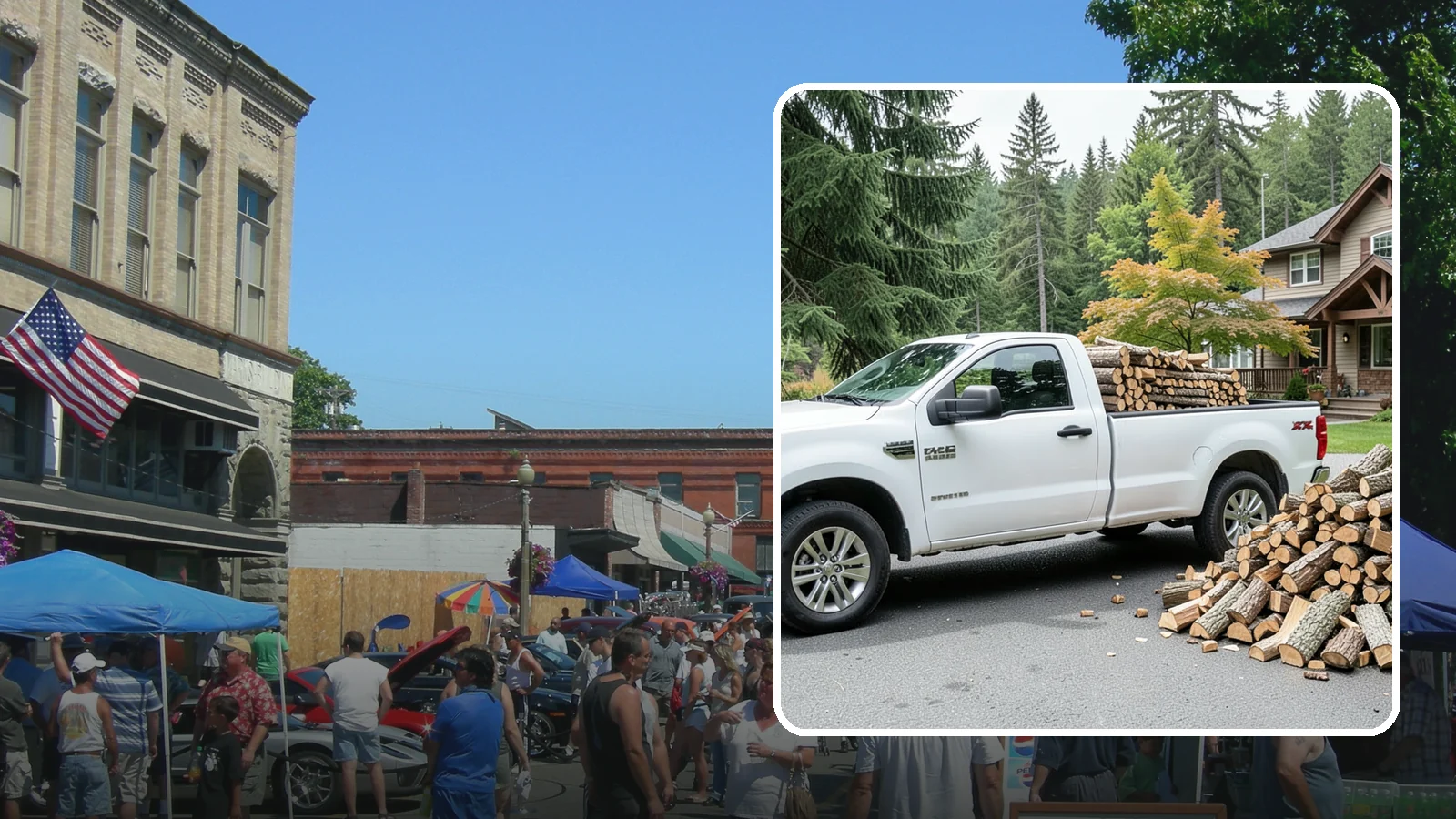 Firewood Gift Delivery in Snohomish, Snohomish County, WA - Our firewood gift delivery sends a ready-to-burn supply straight to your recipient's door on the date you choose.