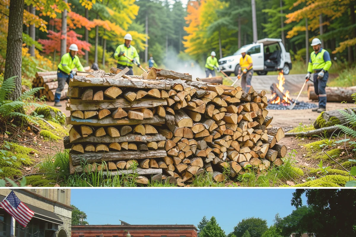 Firewood Gift Delivery in Snohomish, Snohomish County, WA - Best arranged ahead of the holidays and cold months when a firewood gift is most appreciated.