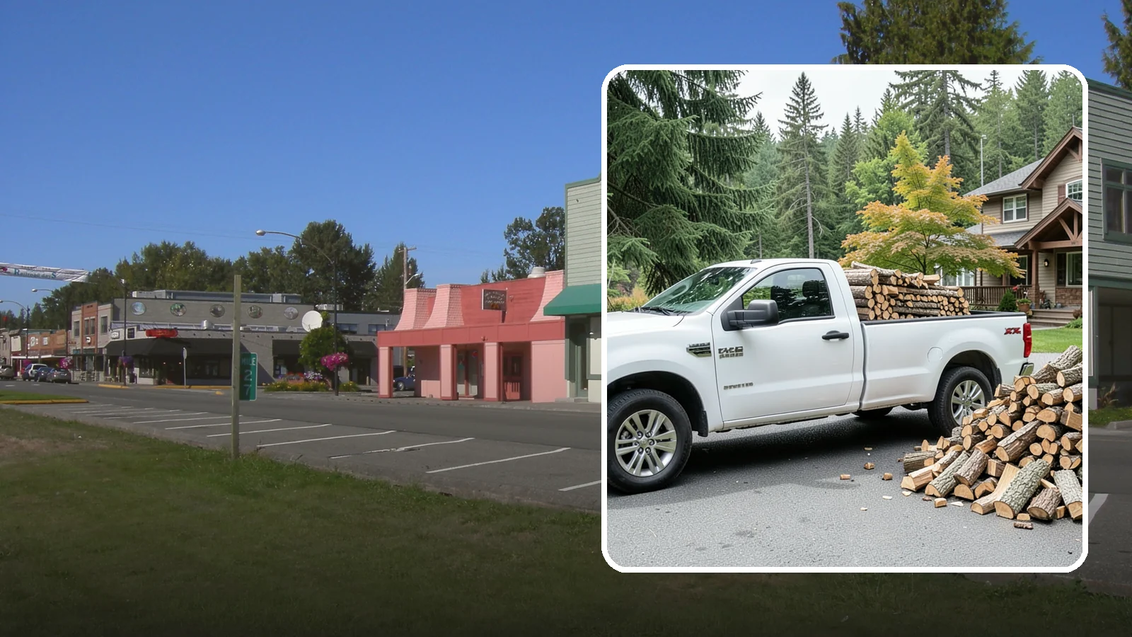Firewood Gift Delivery in Snoqualmie, King County, WA - Our firewood gift delivery sends a ready-to-burn supply straight to your recipient's door on the date you choose.