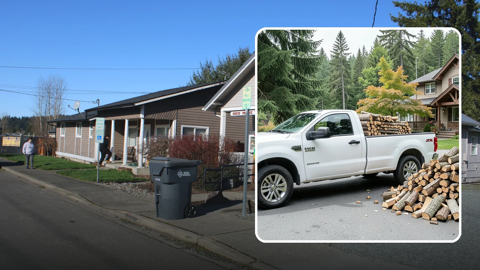 Firewood Gift Delivery in South Prairie, Pierce County, WA - Our firewood gift delivery sends a ready-to-burn supply straight to your recipient's door on the date you choose.