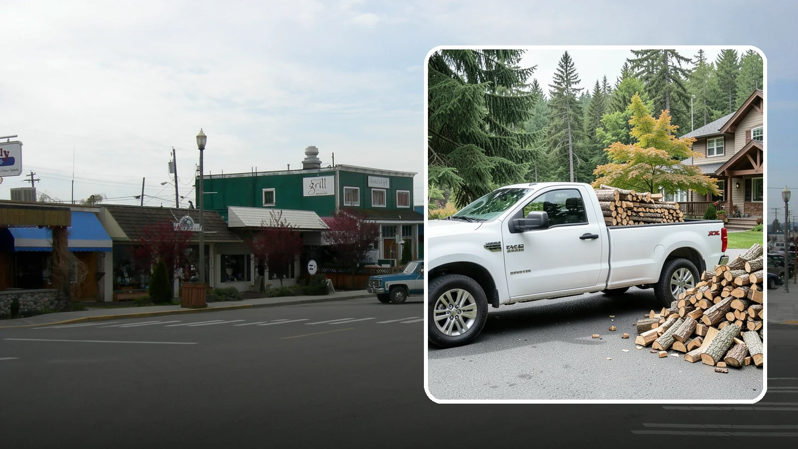Firewood Gift Delivery in Stanwood, Snohomish County, WA - Our firewood gift delivery sends a ready-to-burn supply straight to your recipient's door on the date you choose.