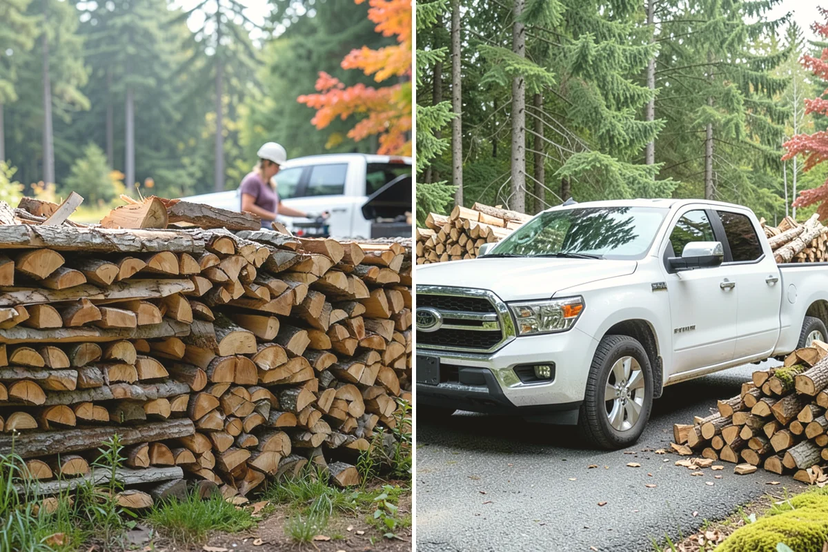 Firewood Gift Delivery in Tukwila, King County, WA - Provide the recipient's address and your gift quantity
