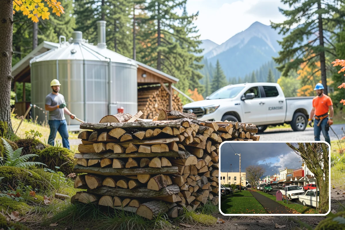 Firewood Gift Packages in Arlington, Snohomish County, WA - A warm, practical gift that gets real use