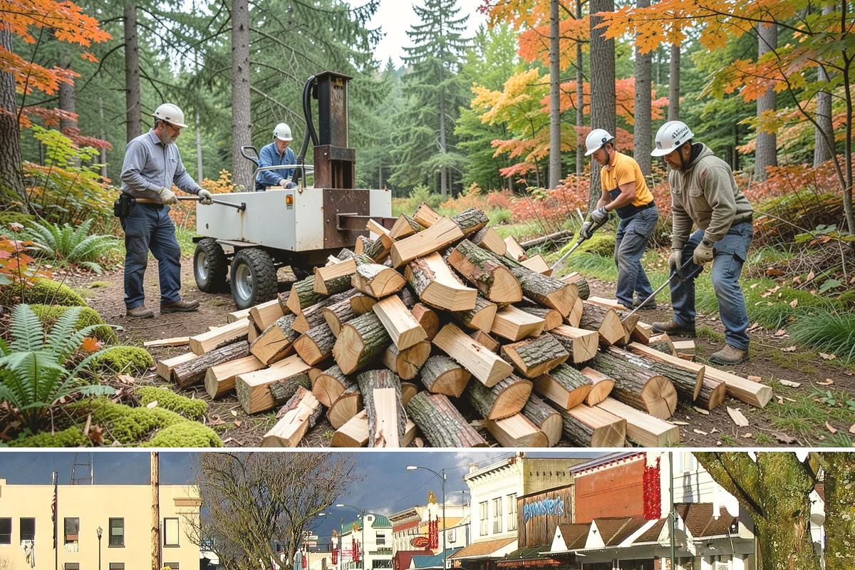Firewood Gift Packages in Arlington, Snohomish County, WA - Popular through the fall and holiday season, so order early to secure your preferred delivery date.