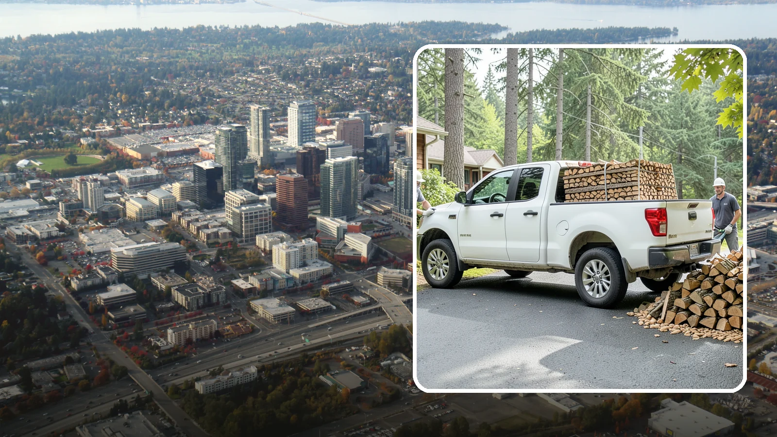 Firewood Gift Packages in Bellevue, King County, WA - Our firewood gift packages make a warm, practical present for anyone who loves a good fire in the Pacific Northwest.