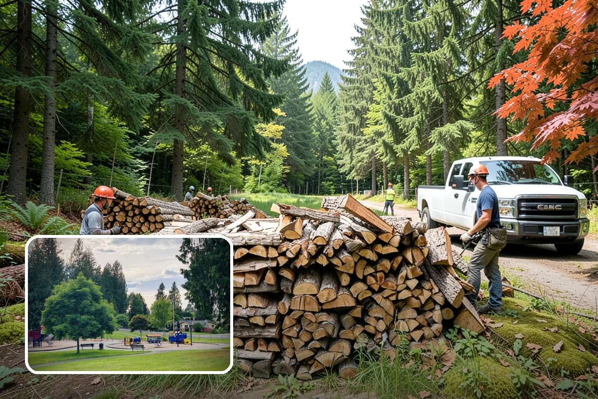 Firewood Gift Packages in Bonney Lake, Pierce County, WA - A warm, practical gift that gets real use