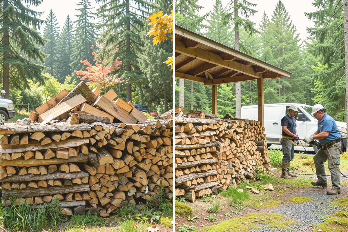 Firewood Gift Packages in Bothell, King County, WA - Choose a package size and any custom touches