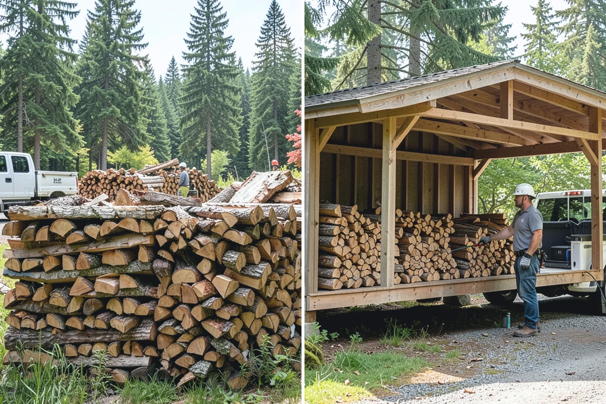 Firewood Gift Packages in Buckley, Pierce County, WA - Choose a package size and any custom touches