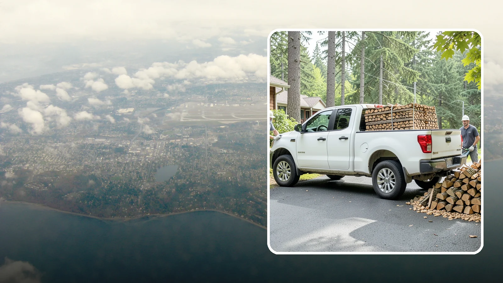 Firewood Gift Packages in Burien, King County, WA - Our firewood gift packages make a warm, practical present for anyone who loves a good fire in the Pacific Northwest.