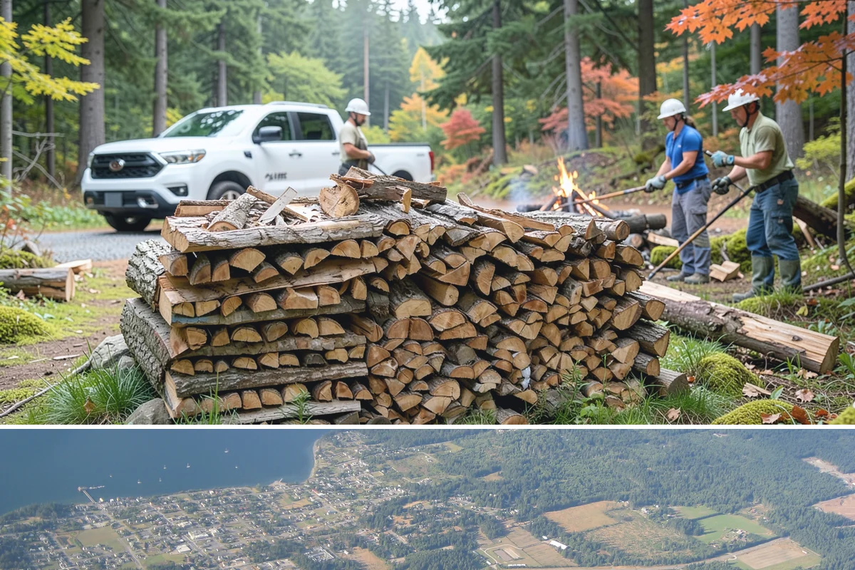Firewood Gift Packages in Coupeville, Island County, WA - Popular through the fall and holiday season, so order early to secure your preferred delivery date.