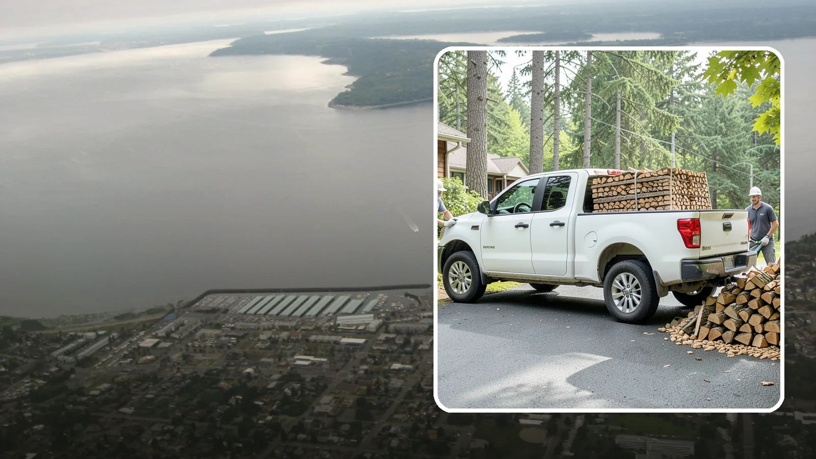 Firewood Gift Packages in Des Moines, King County, WA - Our firewood gift packages make a warm, practical present for anyone who loves a good fire in the Pacific Northwest.