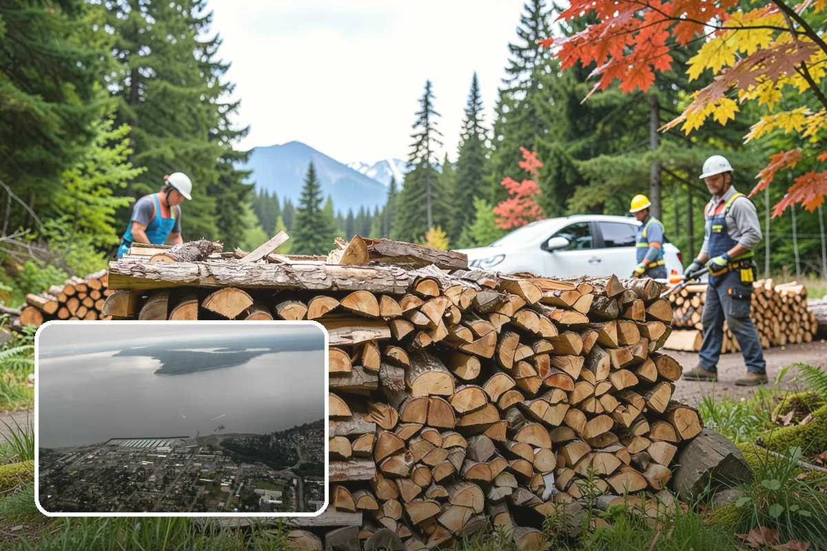 Firewood Gift Packages in Des Moines, King County, WA - A warm, practical gift that gets real use