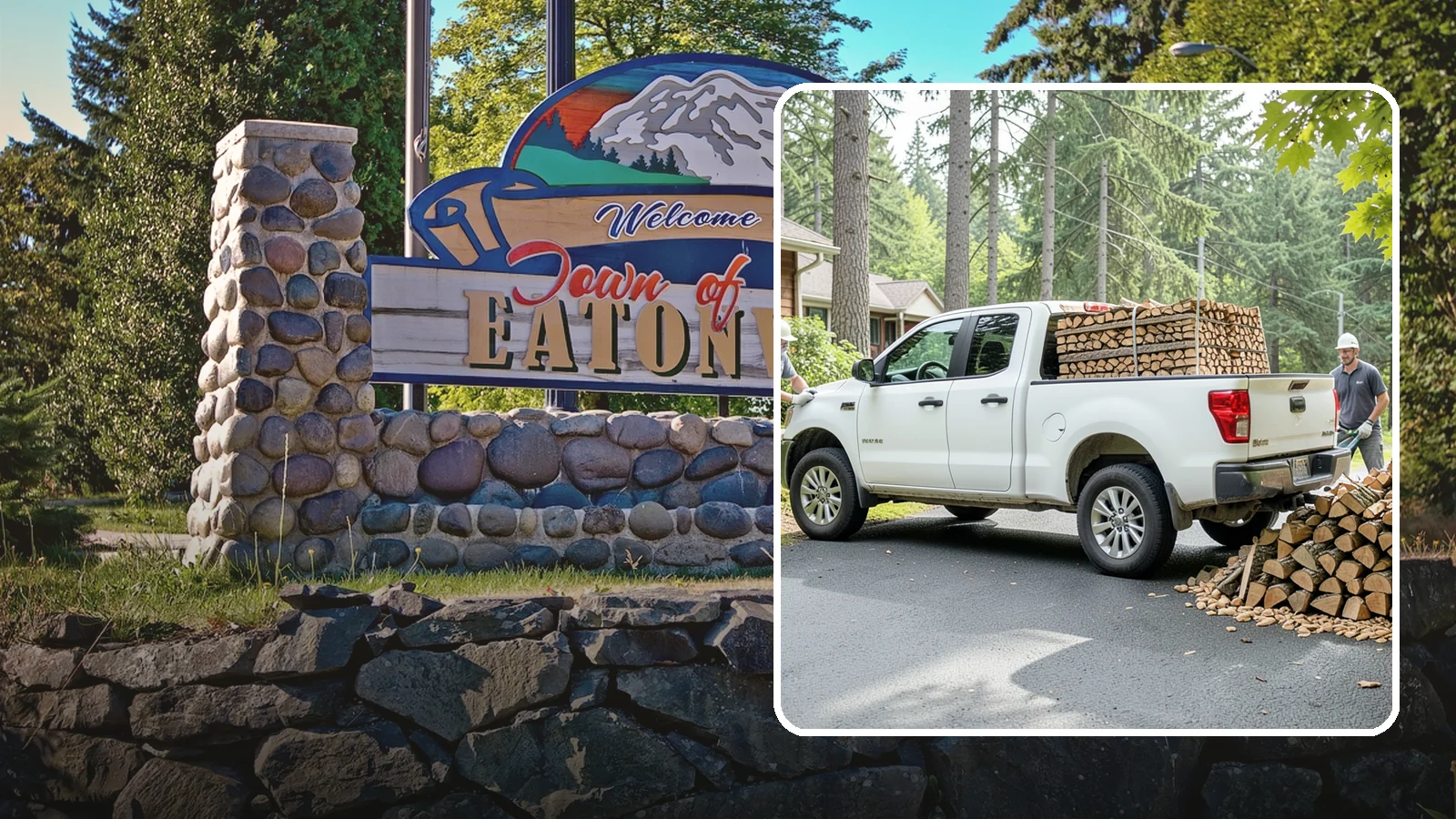 Firewood Gift Packages in Eatonville, Pierce County, WA - Our firewood gift packages make a warm, practical present for anyone who loves a good fire in the Pacific Northwest.
