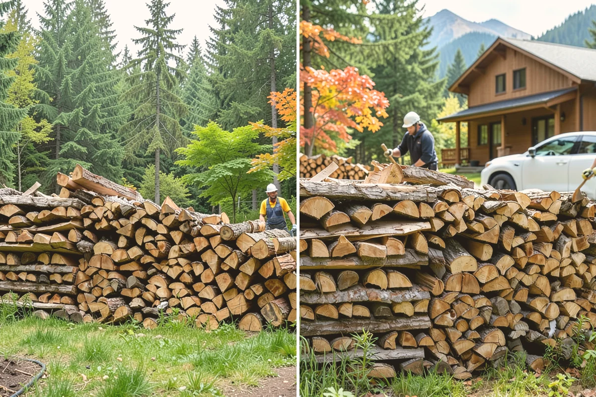 Firewood Gift Packages in Eatonville, Pierce County, WA - Choose a package size and any custom touches