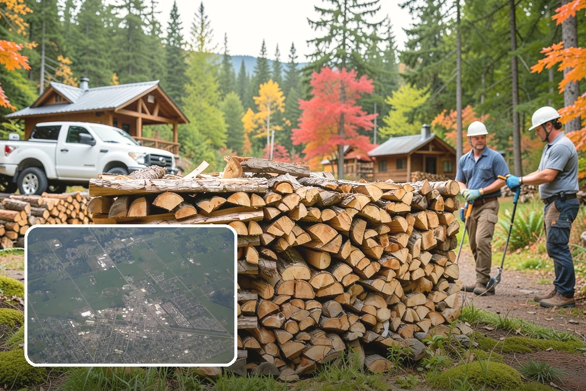 Firewood Gift Packages in Enumclaw, King County, WA - A warm, practical gift that gets real use