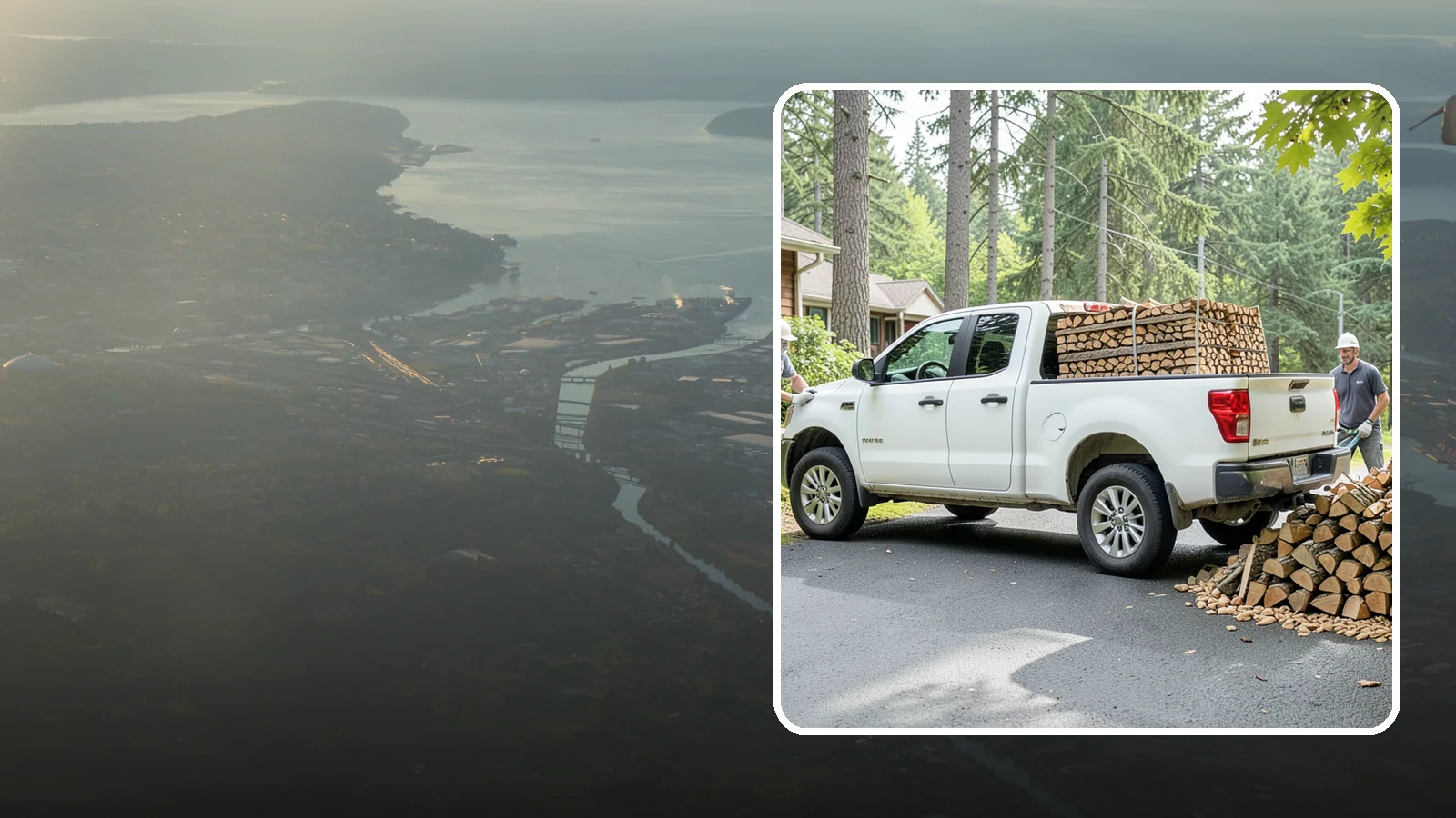 Firewood Gift Packages in Fife, Pierce County, WA - Our firewood gift packages make a warm, practical present for anyone who loves a good fire in the Pacific Northwest.