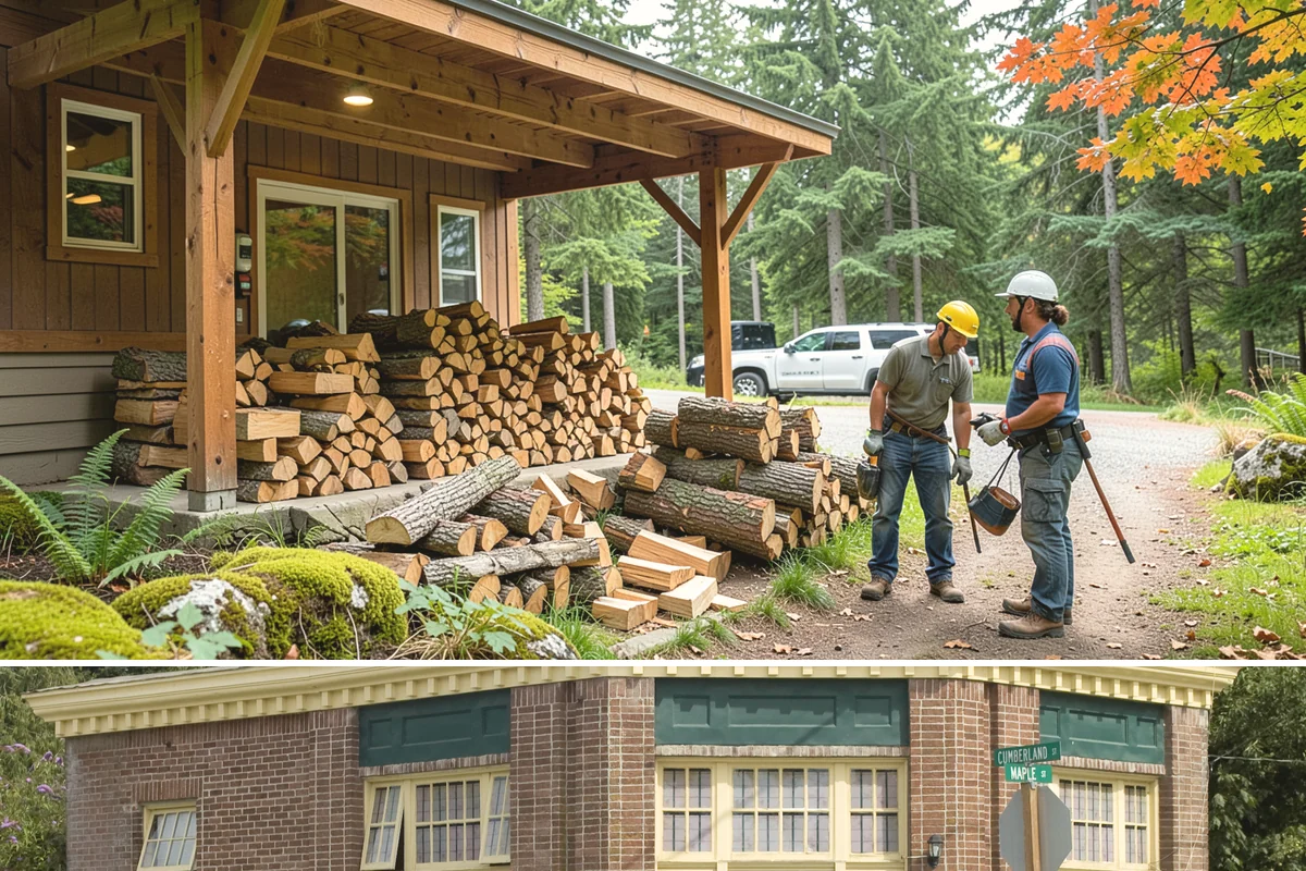 Firewood Gift Packages in Hamilton, Skagit County, WA - Popular through the fall and holiday season, so order early to secure your preferred delivery date.