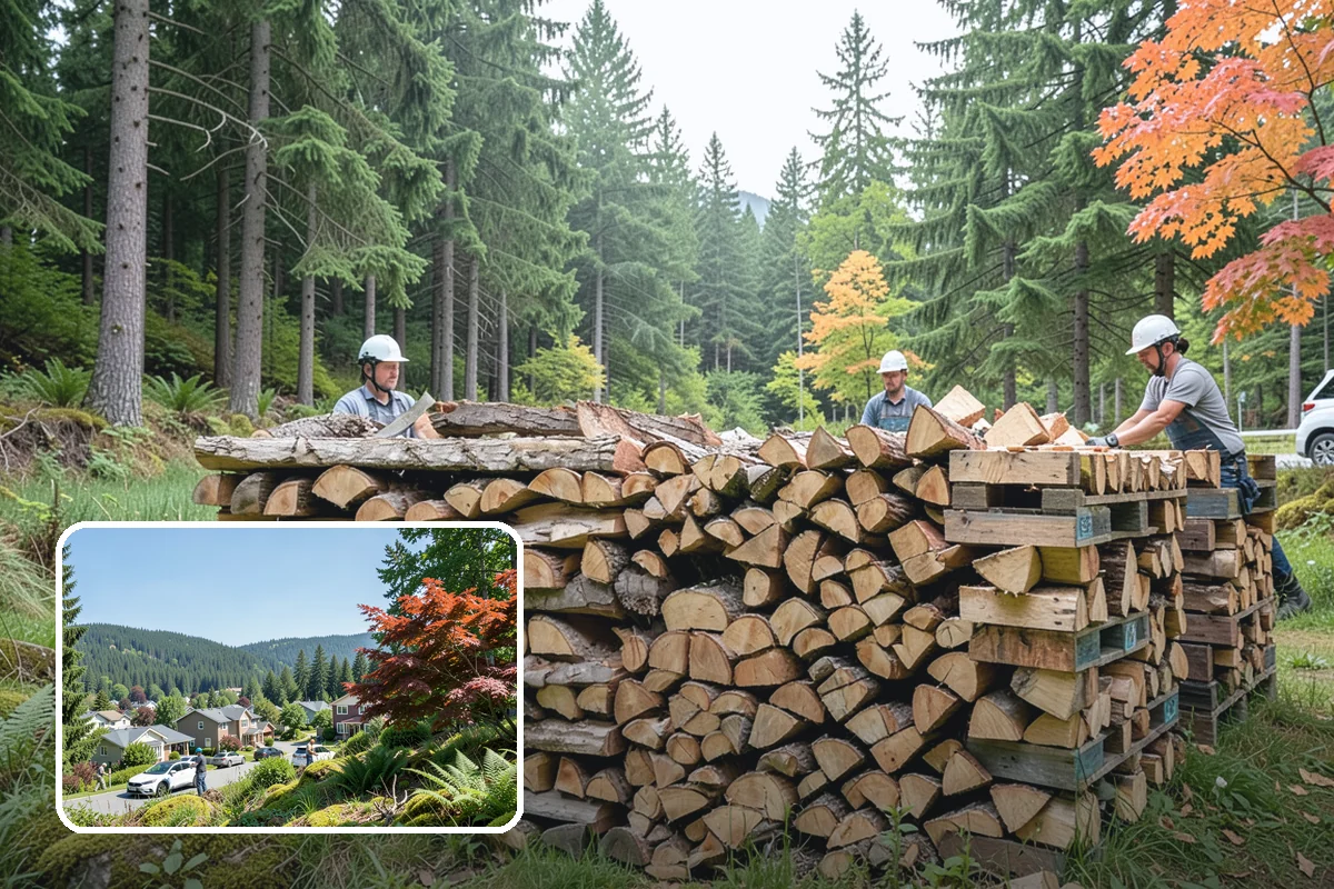 Firewood Gift Packages in Index, Snohomish County, WA - A warm, practical gift that gets real use
