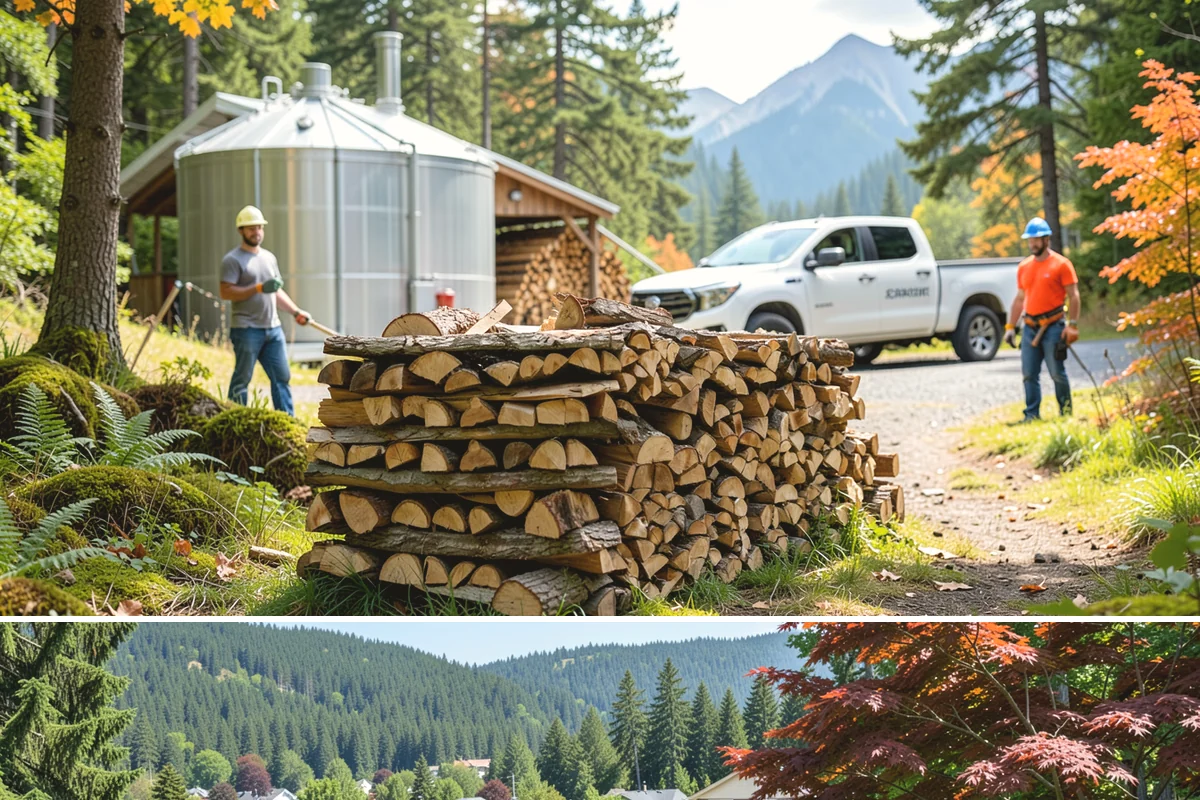Firewood Gift Packages in Index, Snohomish County, WA - Popular through the fall and holiday season, so order early to secure your preferred delivery date.