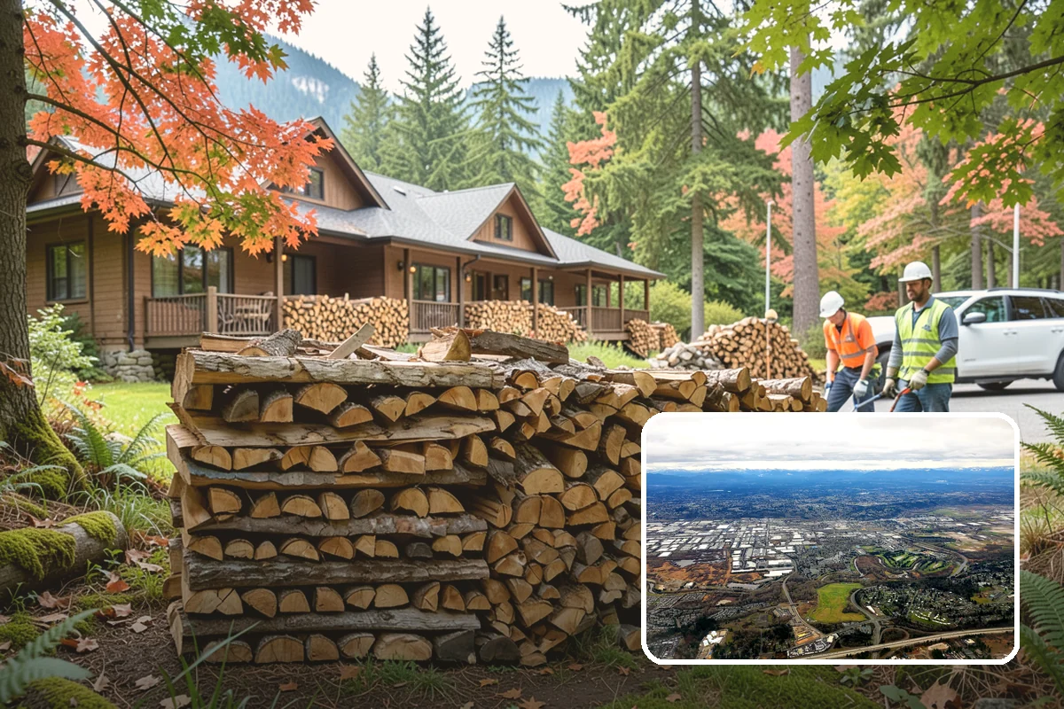 Firewood Gift Packages in Kent, King County, WA - A warm, practical gift that gets real use