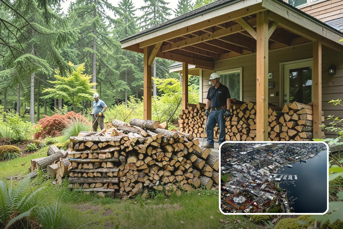 Firewood Gift Packages in Kirkland, King County, WA - A warm, practical gift that gets real use