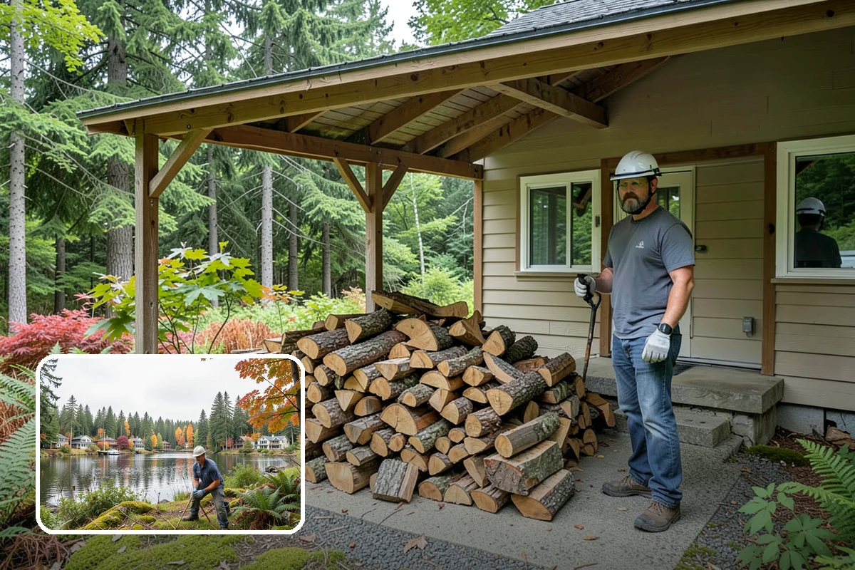 Firewood Gift Packages in La Conner, Skagit County, WA - A warm, practical gift that gets real use