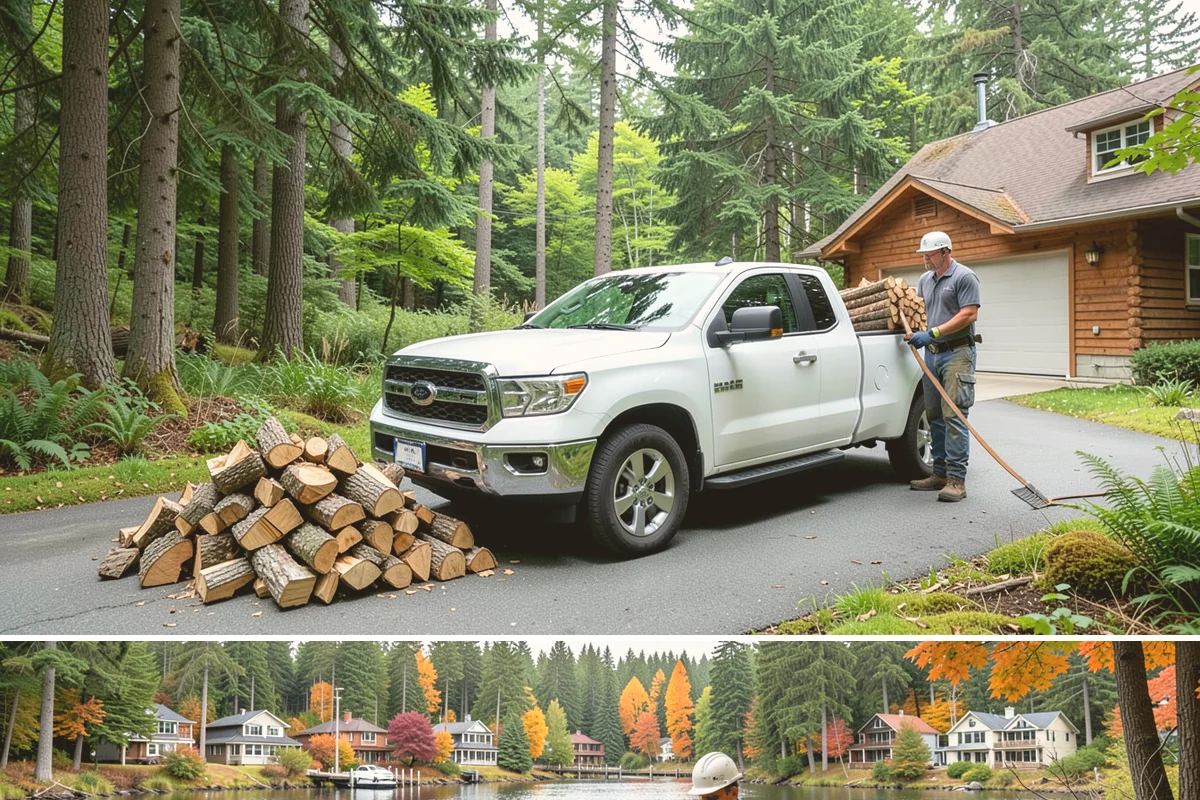 Firewood Gift Packages in La Conner, Skagit County, WA - Popular through the fall and holiday season, so order early to secure your preferred delivery date.