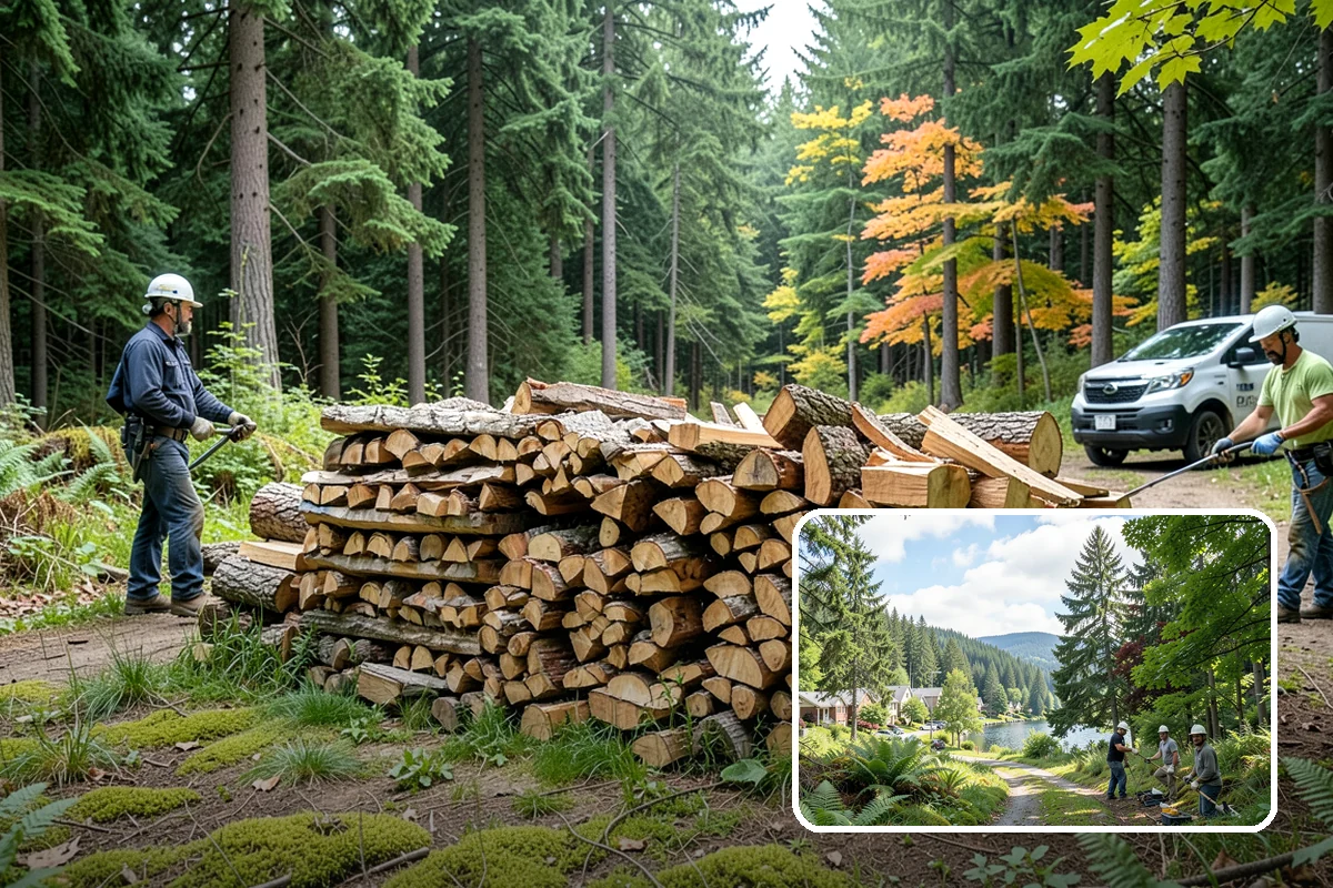 Firewood Gift Packages in Lake Forest Park, King County, WA - A warm, practical gift that gets real use
