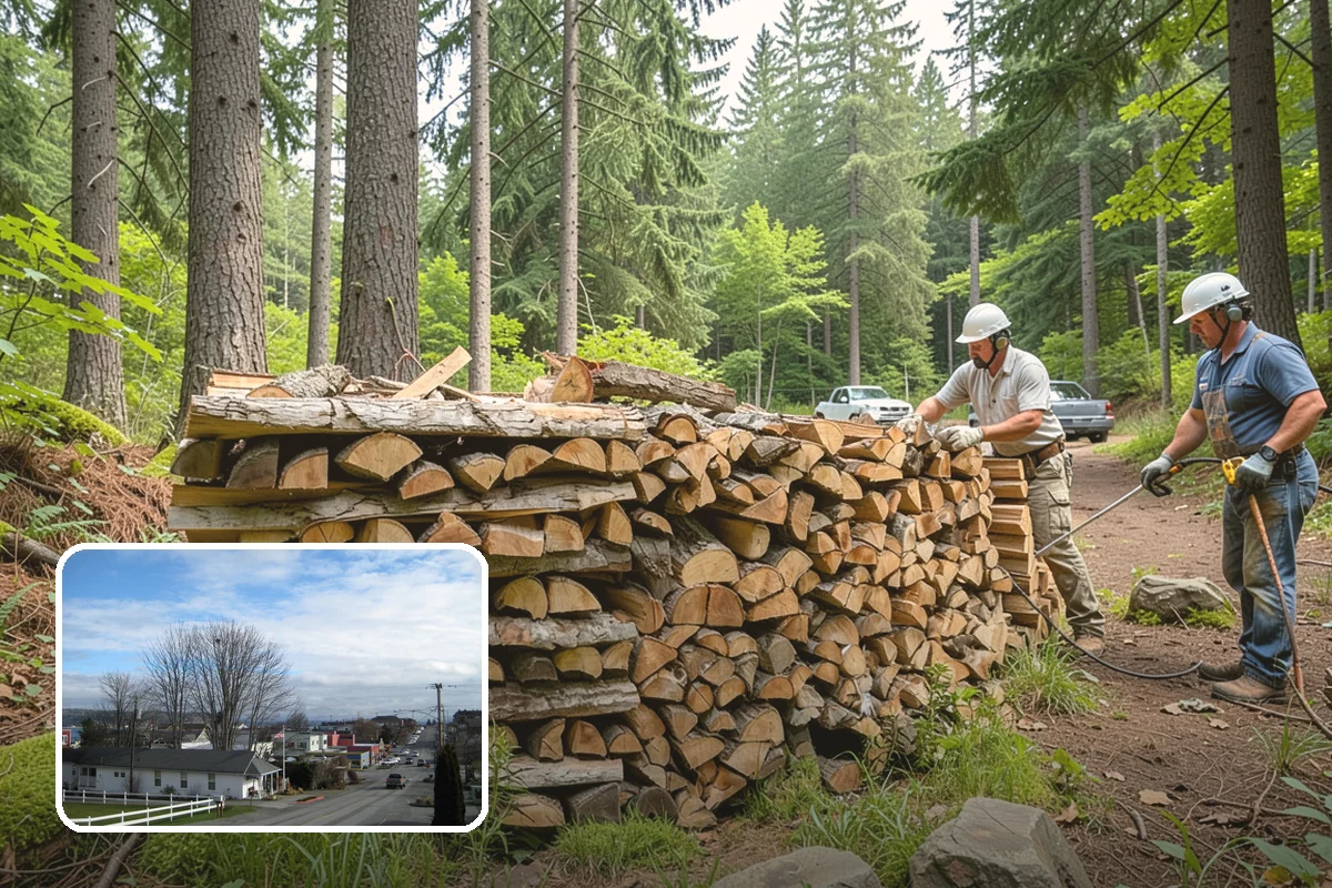 Firewood Gift Packages in Langley, Island County, WA - A warm, practical gift that gets real use