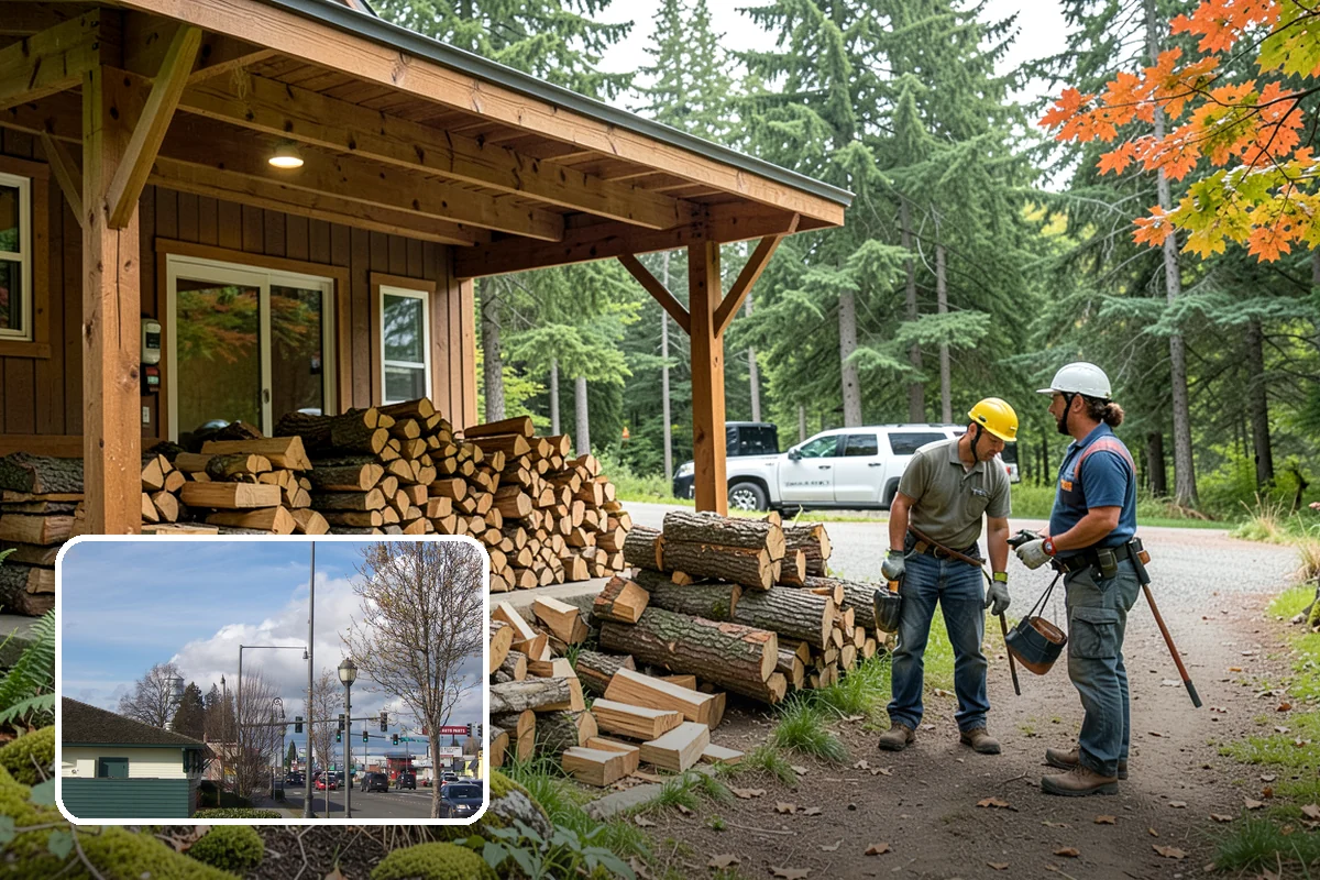 Firewood Gift Packages in Marysville, Snohomish County, WA - A warm, practical gift that gets real use