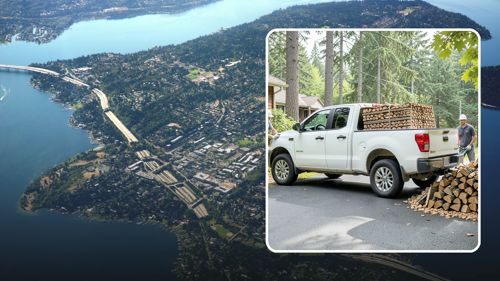 Firewood Gift Packages in Mercer Island, King County, WA - Our firewood gift packages make a warm, practical present for anyone who loves a good fire in the Pacific Northwest.