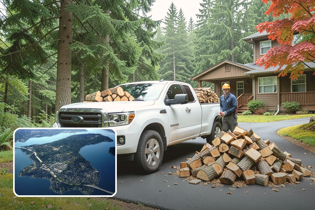 Firewood Gift Packages in Mercer Island, King County, WA - A warm, practical gift that gets real use