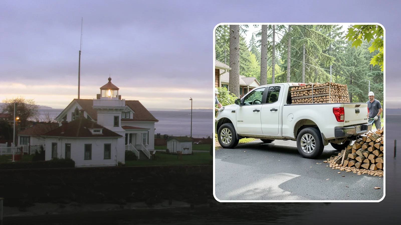 Firewood Gift Packages in Mukilteo, Snohomish County, WA - Our firewood gift packages make a warm, practical present for anyone who loves a good fire in the Pacific Northwest.
