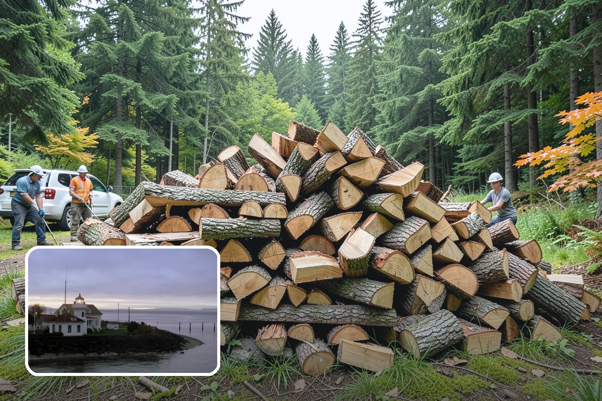 Firewood Gift Packages in Mukilteo, Snohomish County, WA - A warm, practical gift that gets real use
