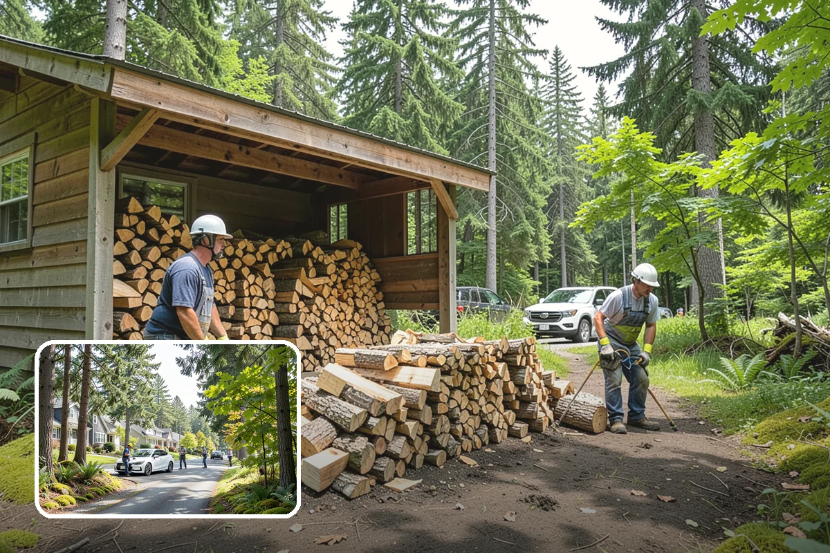 Firewood Gift Packages in Normandy Park, King County, WA - A warm, practical gift that gets real use