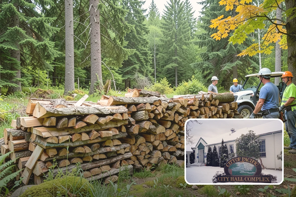 Firewood Gift Packages in Pacific, King County, WA - A warm, practical gift that gets real use