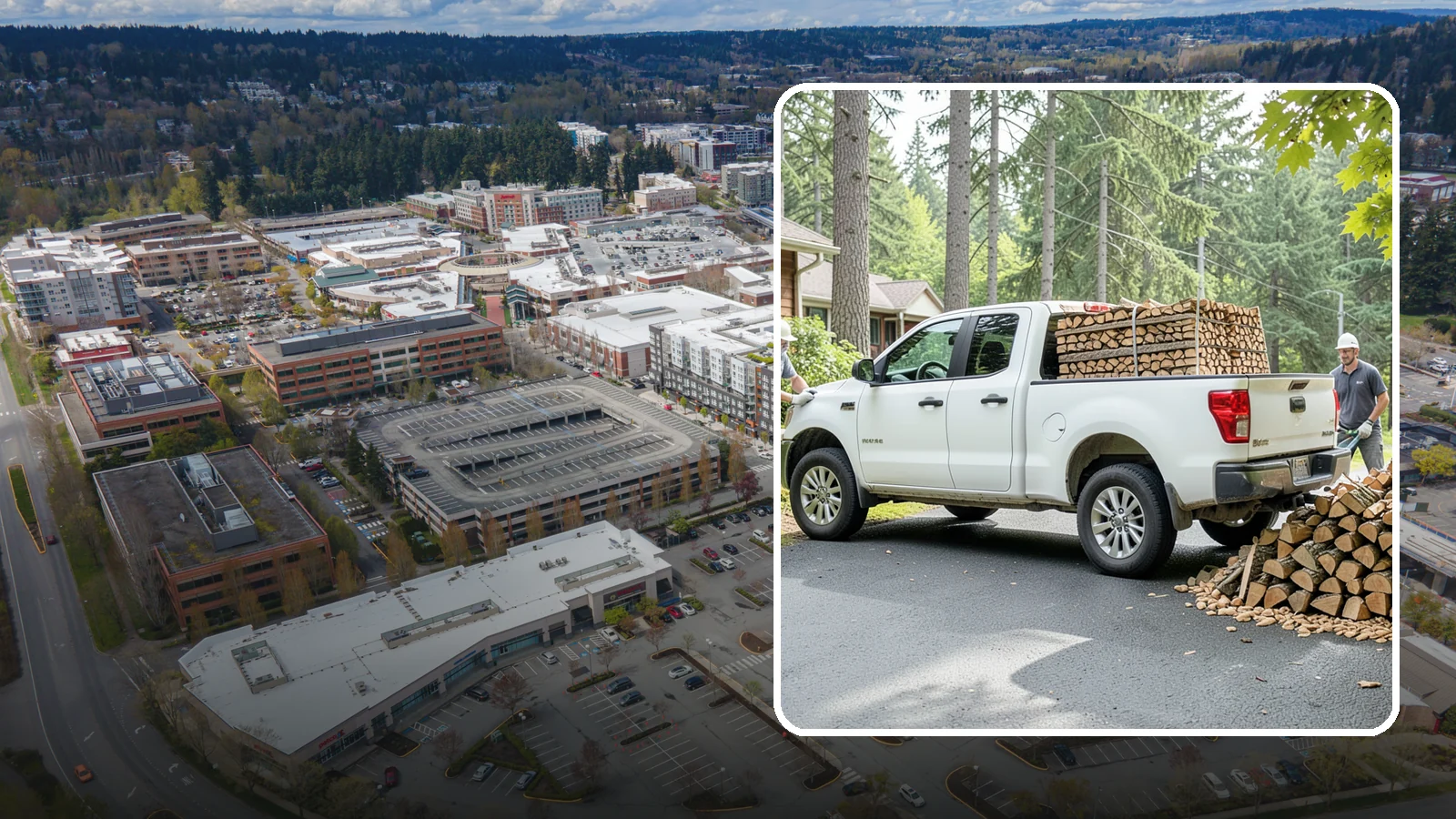 Firewood Gift Packages in Redmond, King County, WA - Our firewood gift packages make a warm, practical present for anyone who loves a good fire in the Pacific Northwest.