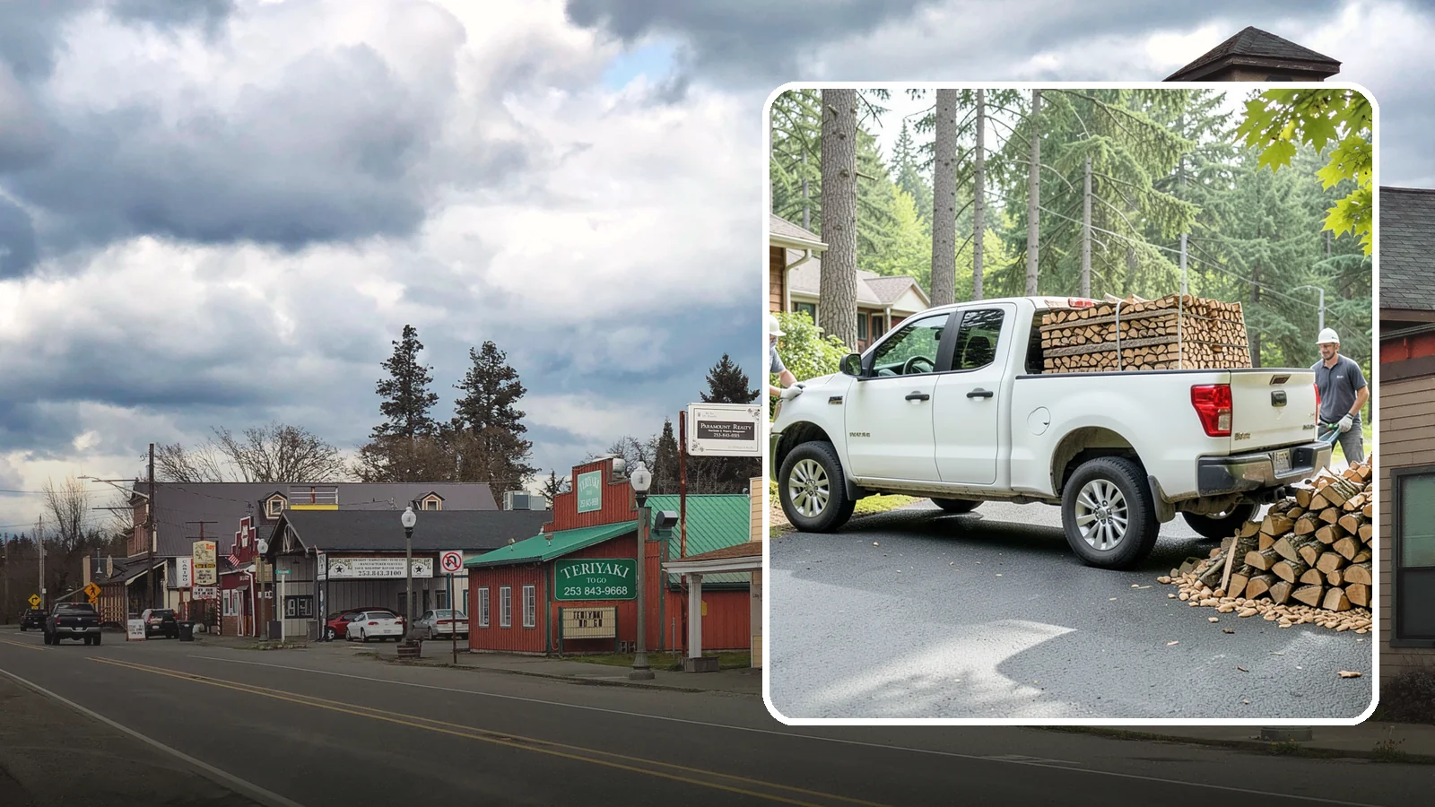 Firewood Gift Packages in Roy, Pierce County, WA - Our firewood gift packages make a warm, practical present for anyone who loves a good fire in the Pacific Northwest.