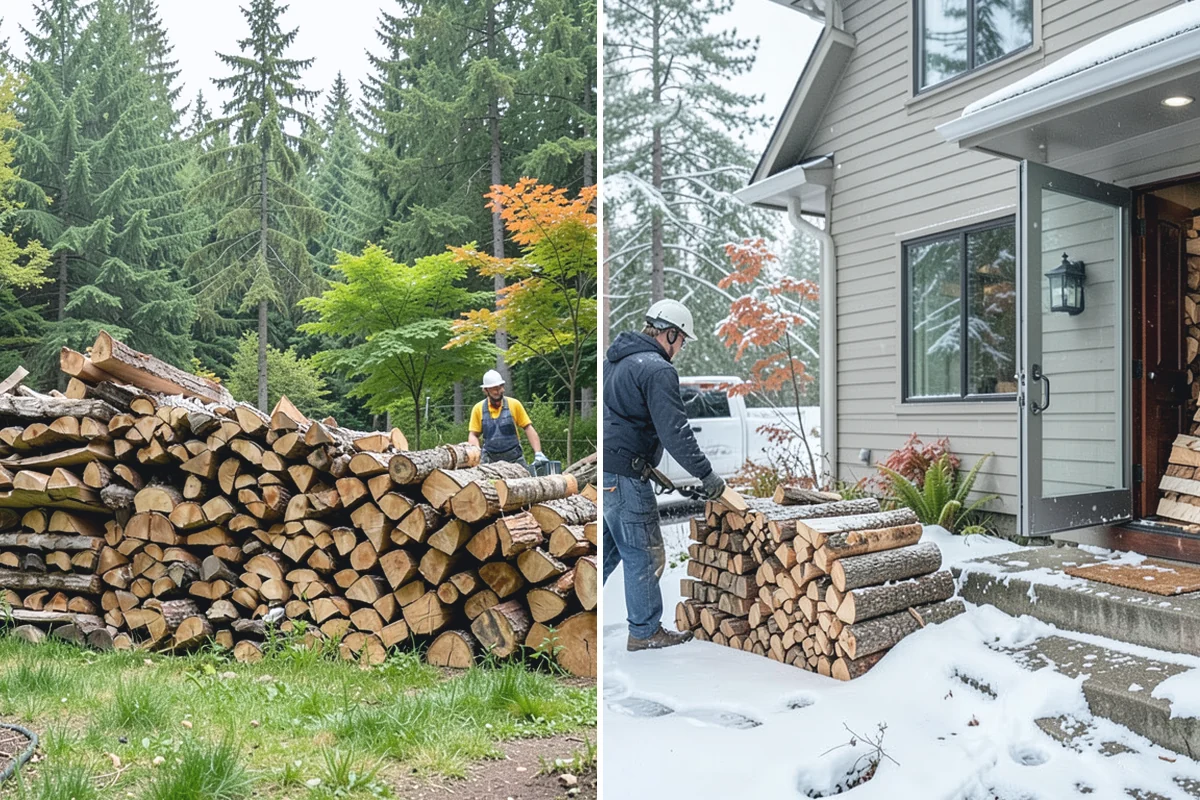Firewood Gift Packages in Roy, Pierce County, WA - Choose a package size and any custom touches