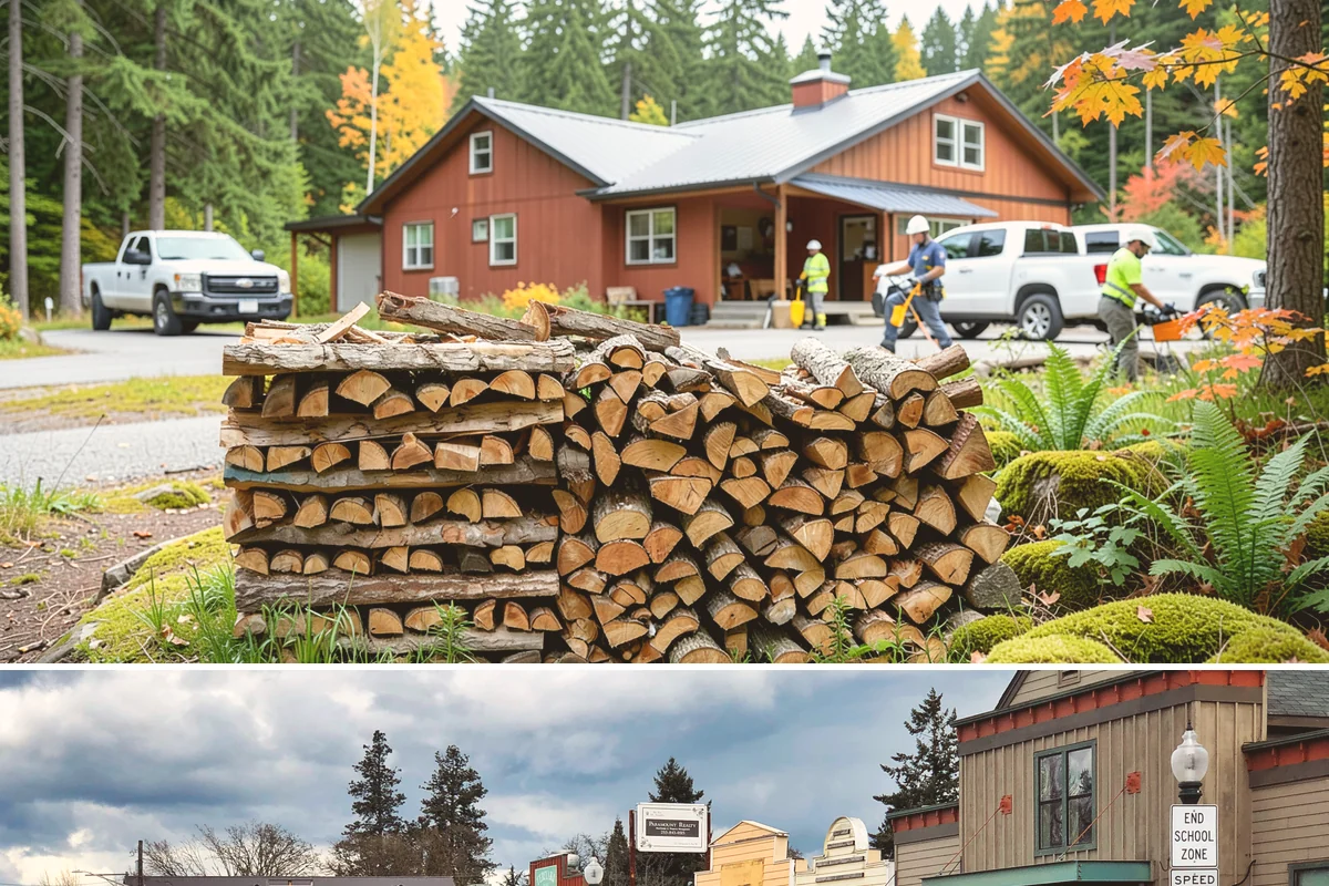 Firewood Gift Packages in Roy, Pierce County, WA - Popular through the fall and holiday season, so order early to secure your preferred delivery date.