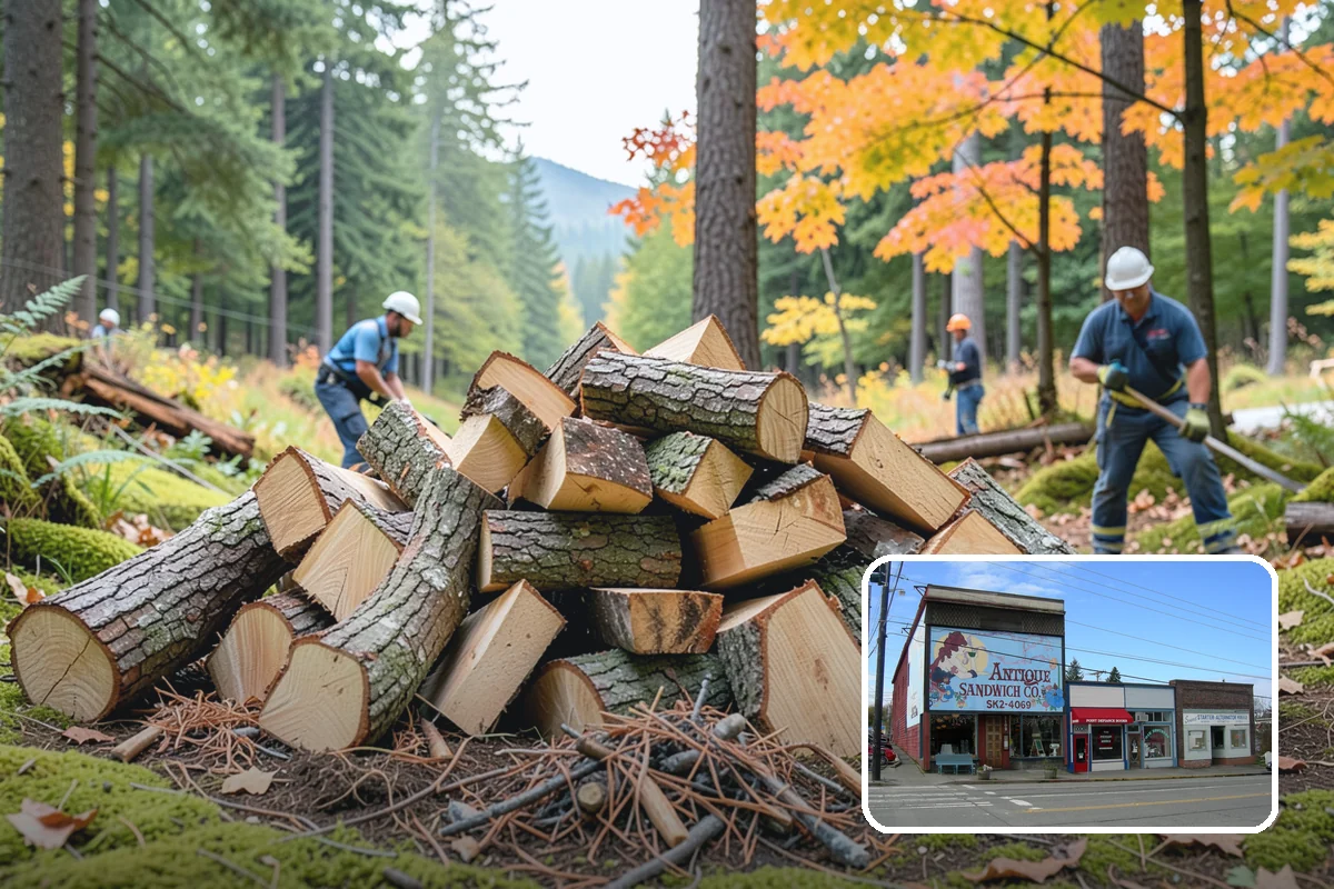 Firewood Gift Packages in Ruston, Pierce County, WA - A warm, practical gift that gets real use