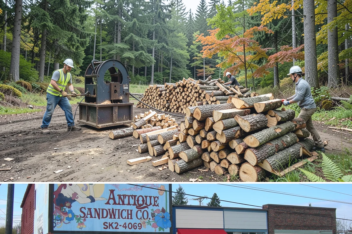 Firewood Gift Packages in Ruston, Pierce County, WA - Popular through the fall and holiday season, so order early to secure your preferred delivery date.