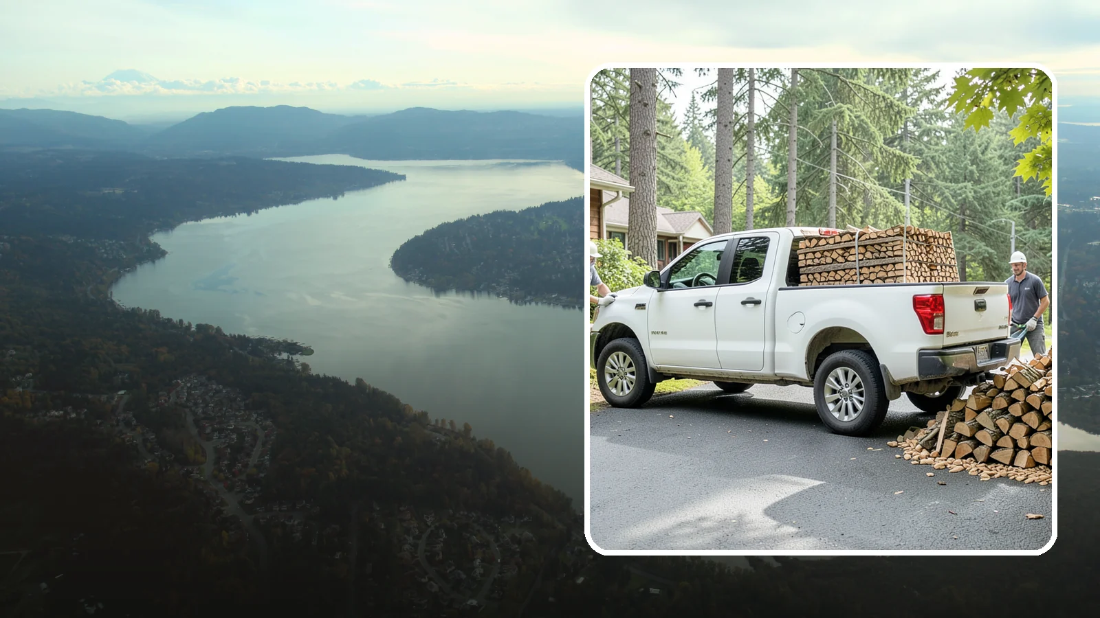 Firewood Gift Packages in Sammamish, King County, WA - Our firewood gift packages make a warm, practical present for anyone who loves a good fire in the Pacific Northwest.