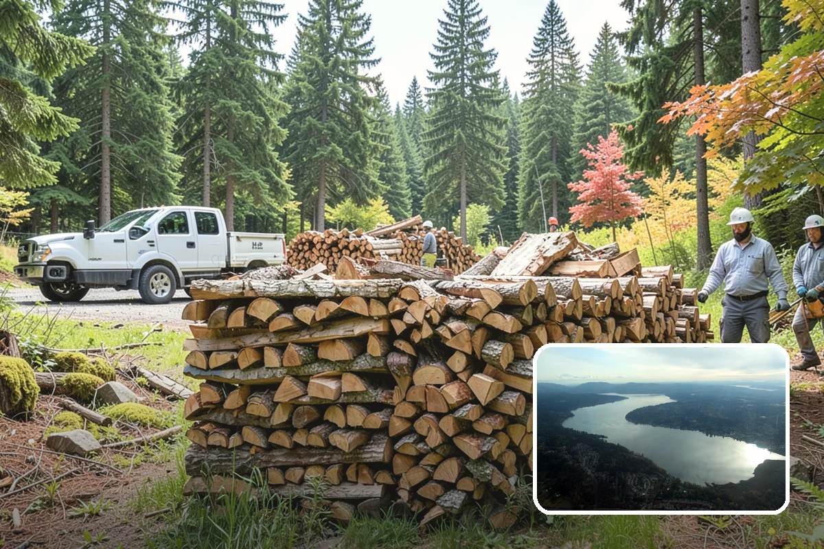 Firewood Gift Packages in Sammamish, King County, WA - A warm, practical gift that gets real use
