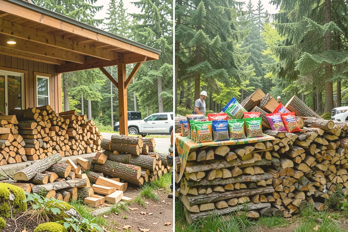 Firewood Gift Packages in Sammamish, King County, WA - Choose a package size and any custom touches