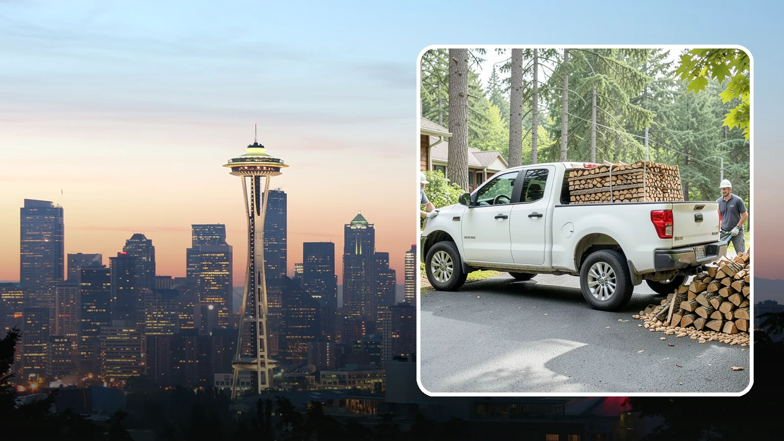 Firewood Gift Packages in Seattle, King County, WA - Our firewood gift packages make a warm, practical present for anyone who loves a good fire in the Pacific Northwest.